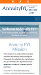 Mobile Screenshot of annuityfyi.com